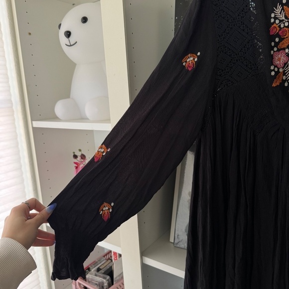 FREE PEOPLE Mohave Embroidered Mini Dress - Picture 8 of 10